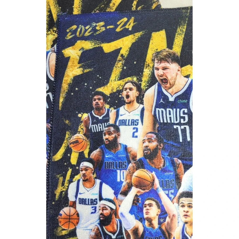 2 Chime Dallas Mavericks 2023-24 Basketball Sports Sideline Towels - 14.5